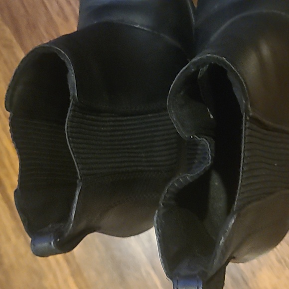 Sorel Joan of Arctic Wedge II Chelsea Black Winter Ankle Boots women’s size 6 - Picture 3 of 7